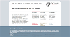 Desktop Screenshot of ppstudios.de