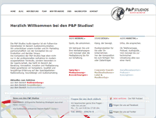 Tablet Screenshot of ppstudios.de